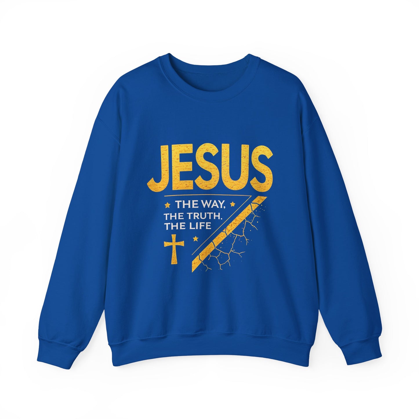 Jesus Inspirational Faith Crewneck Sweatshirt