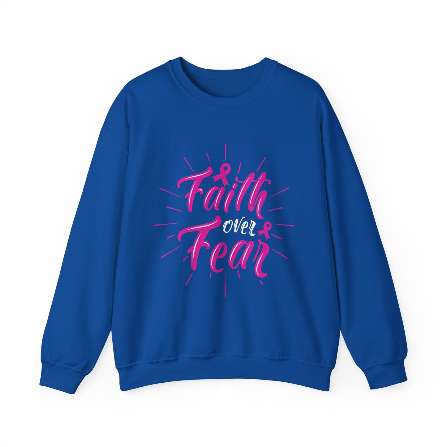 "Faith Over Fear" Faith Crewneck Sweatshirt