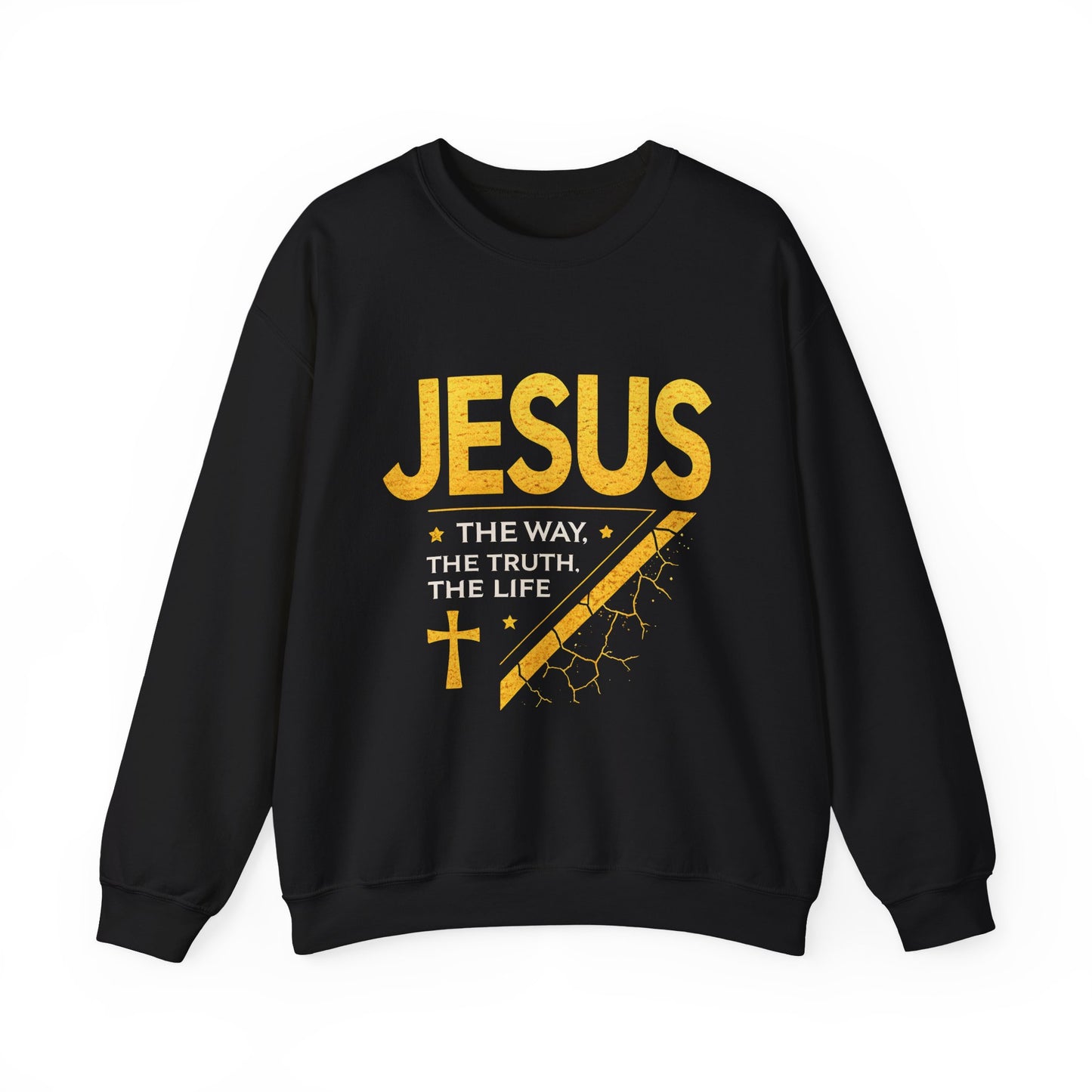 Jesus Inspirational Faith Crewneck Sweatshirt