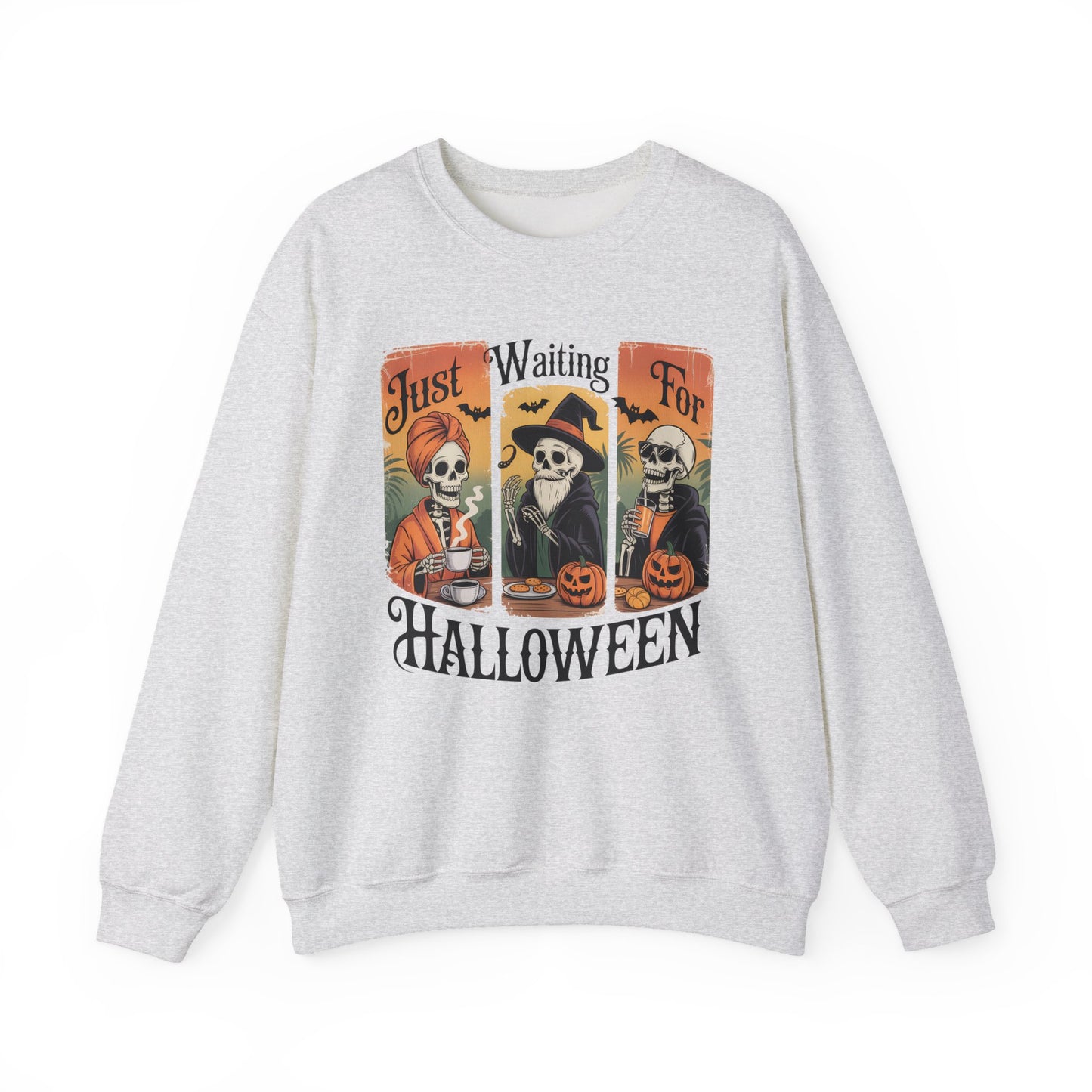 Just Waiting for Halloween Crewneck Sweatshirt - Samberule