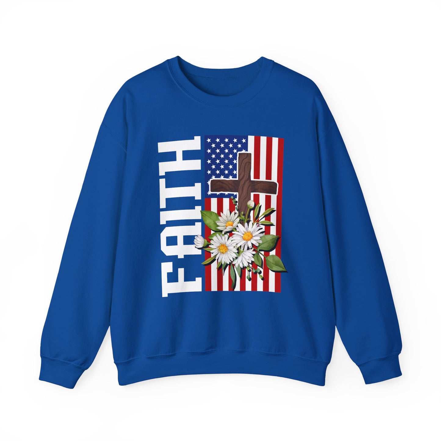 Inspired USA Faith Crewneck Sweatshirt