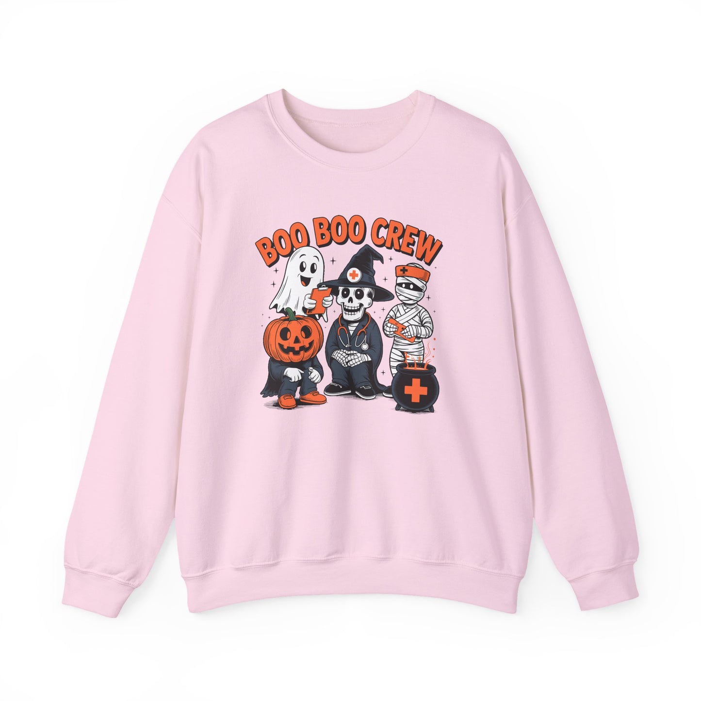 Boo Boo Crew Halloween Crewneck Sweatshirt - Samberule