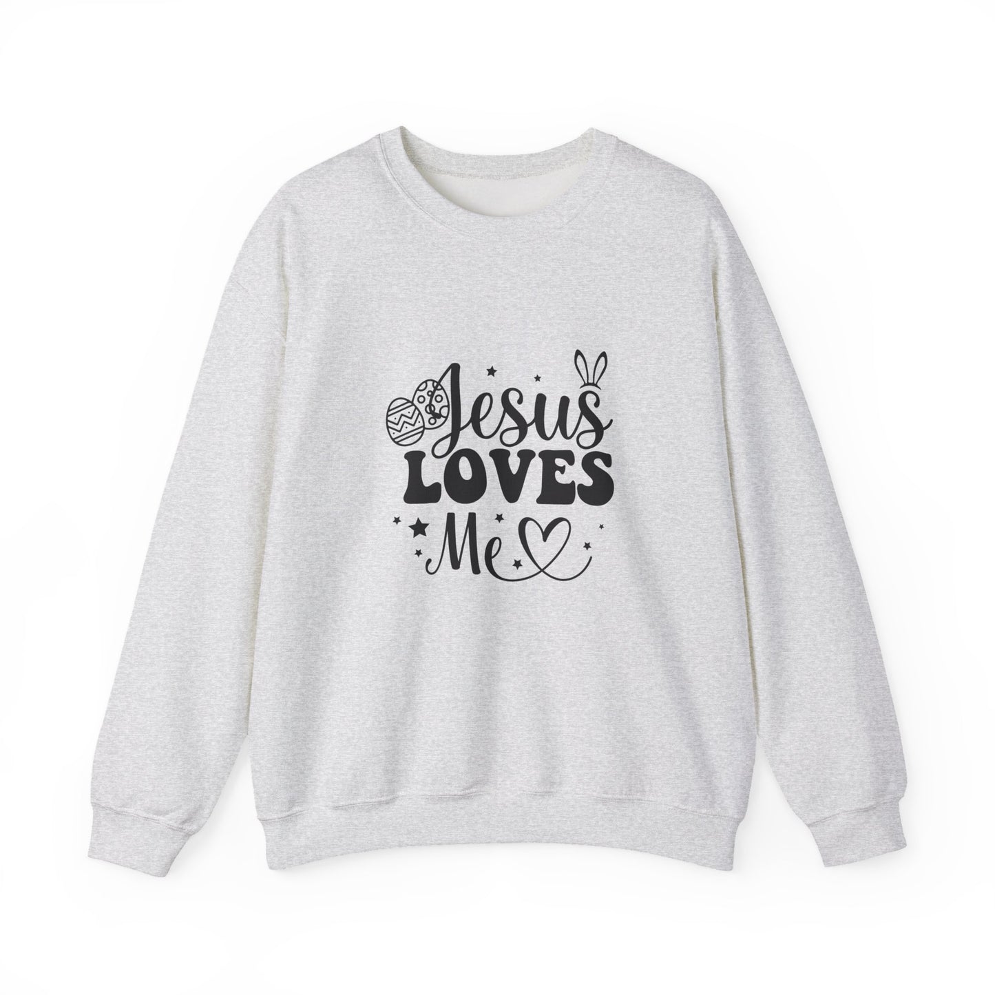 Jesus Loves Me Faith Crewneck Sweatshirt