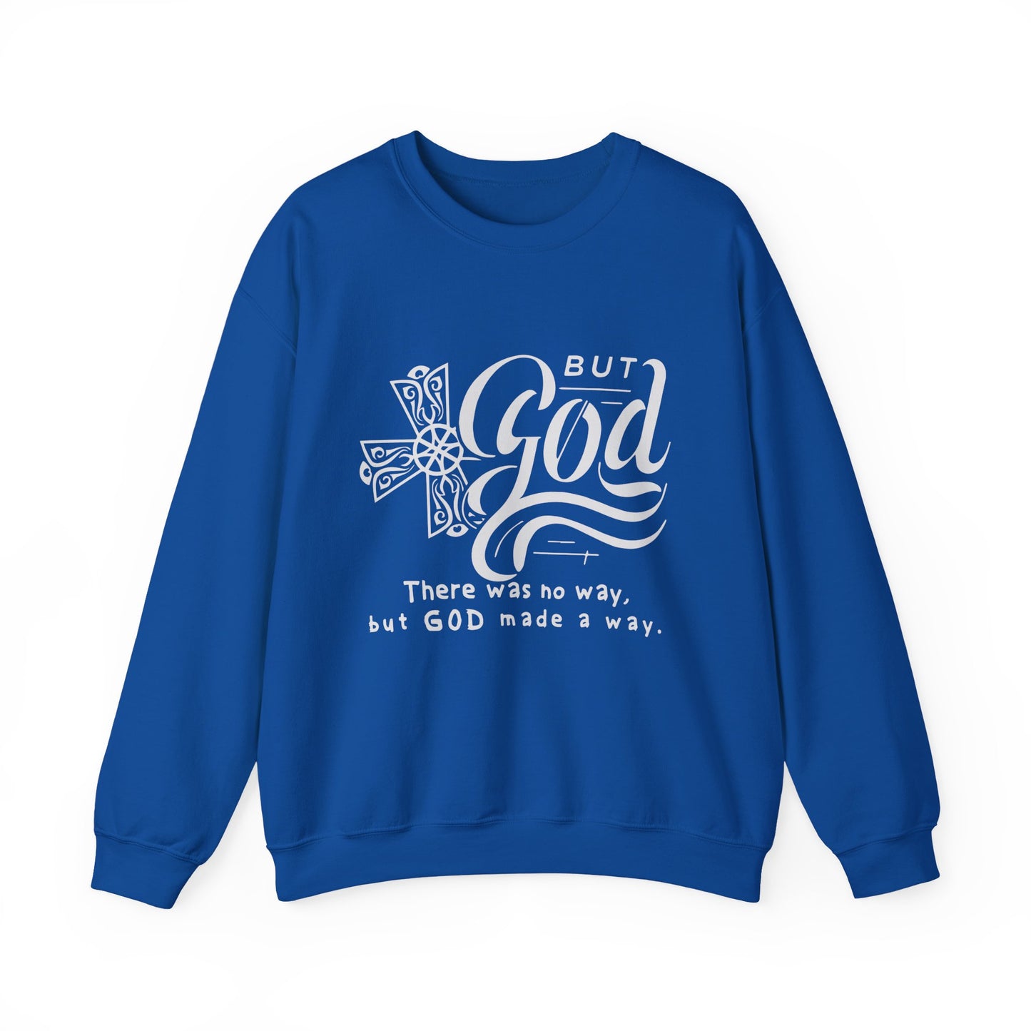 "God Made a Way" Faith Crewneck Sweatshirt