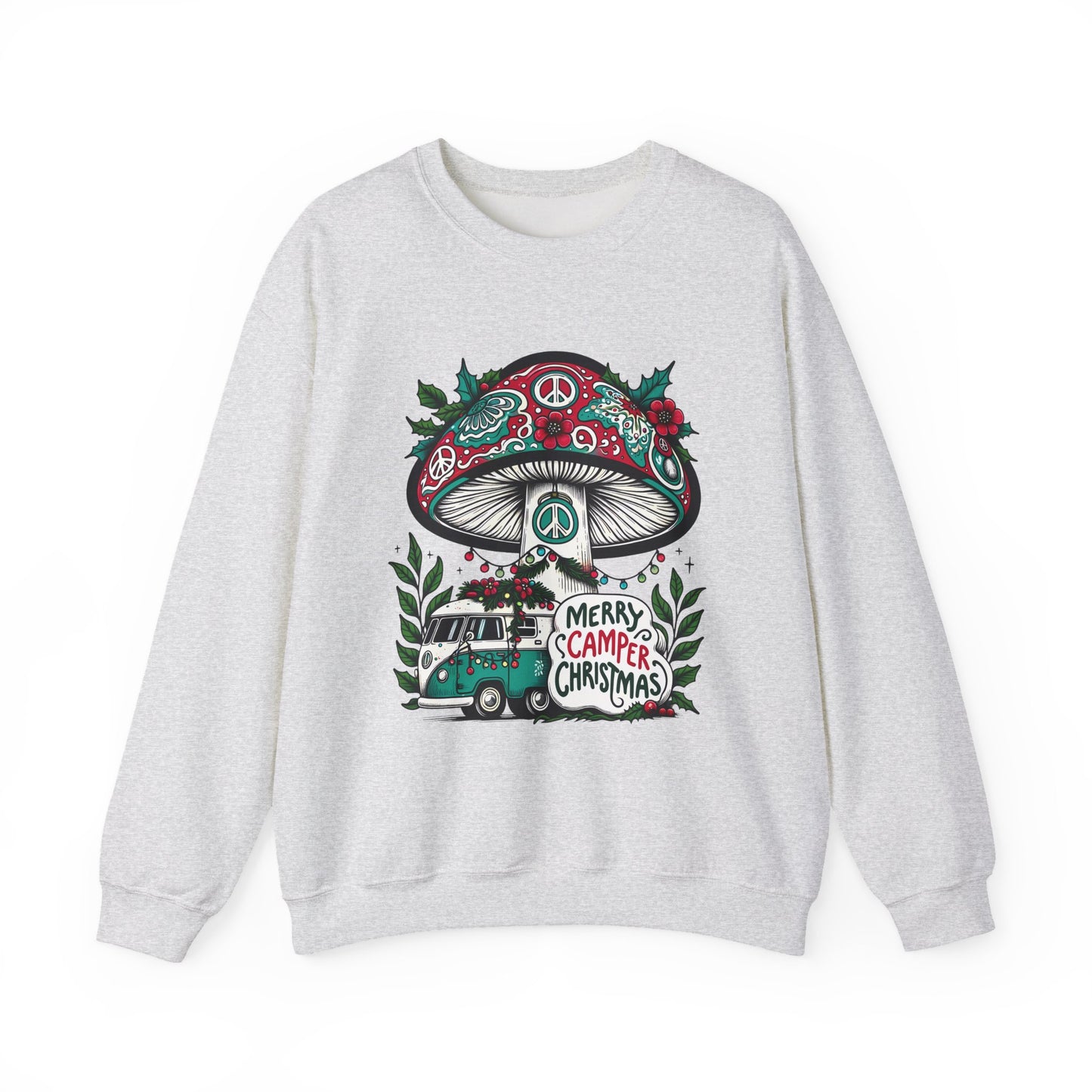 Merry Camper Christmas Crewneck Sweatshirt