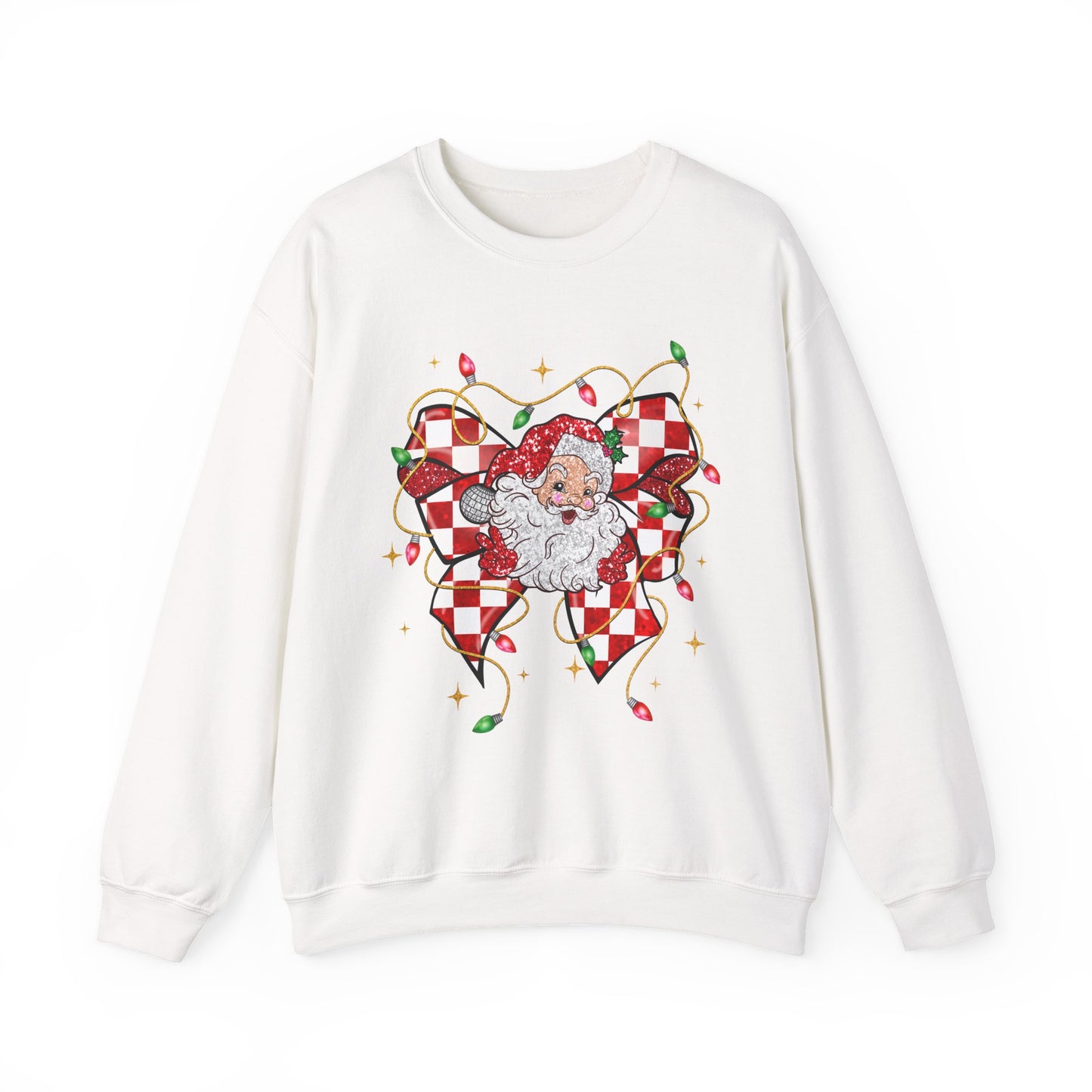 Santa Valentine’s Christmas Crewneck Sweatshirt
