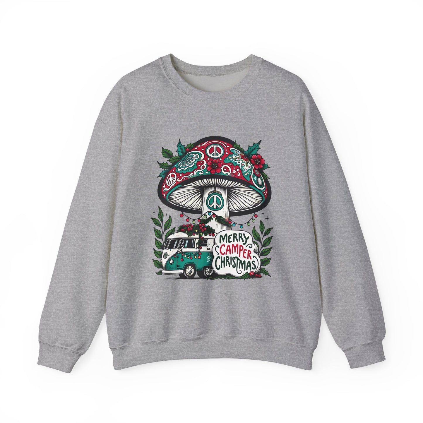 Merry Camper Christmas Crewneck Sweatshirt