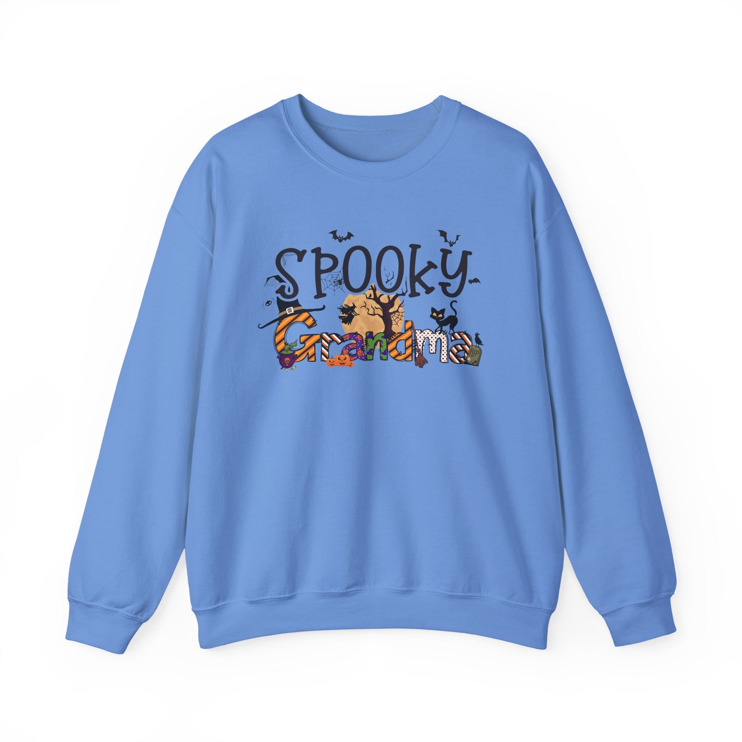 Spooky Grandma Halloween Crewneck Sweatshirt - Samberule