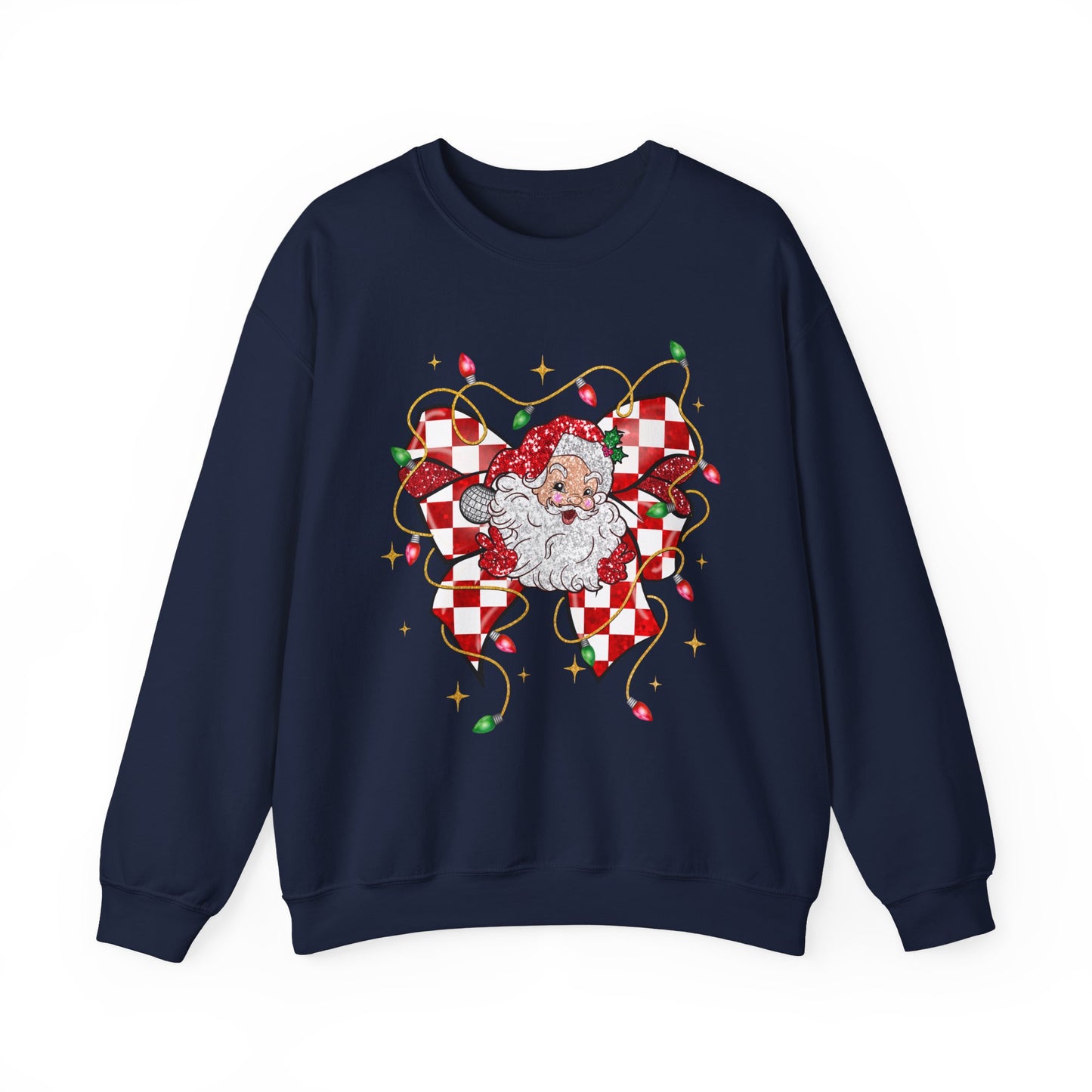 Santa Valentine’s Christmas Crewneck Sweatshirt