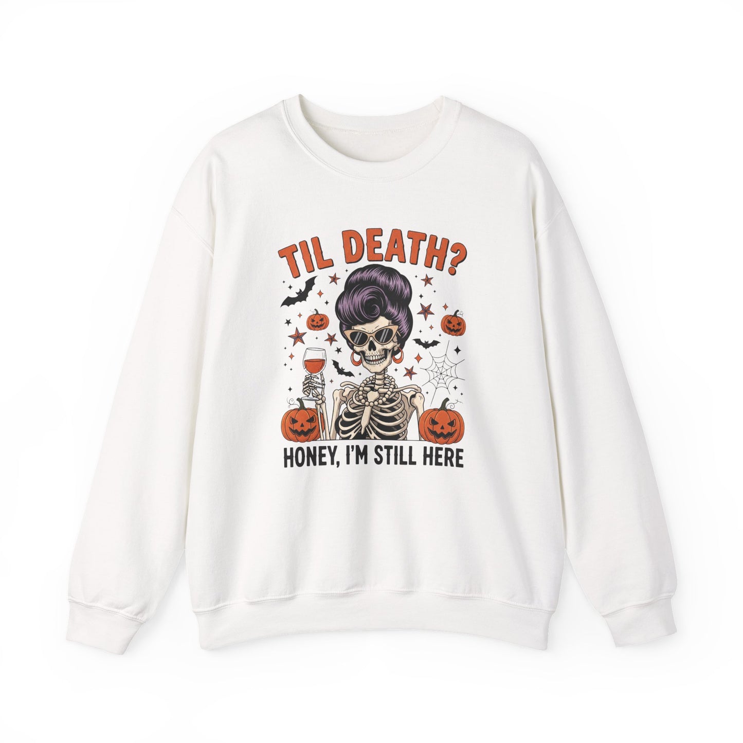Spooky Vintage Style Halloween Crewneck Sweatshirt - Samberule