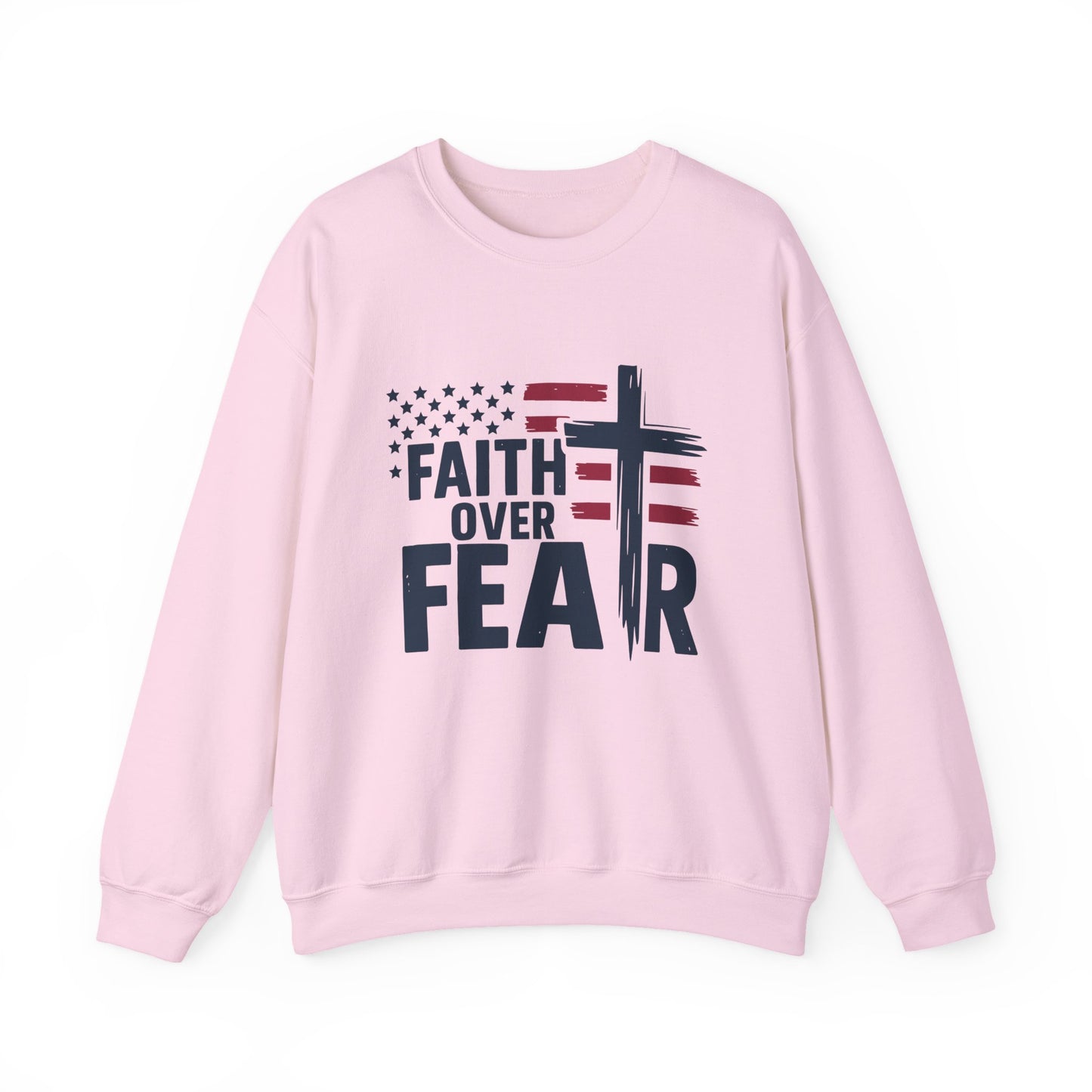 "Faith Over Fear" Faith Crewneck Sweatshirt
