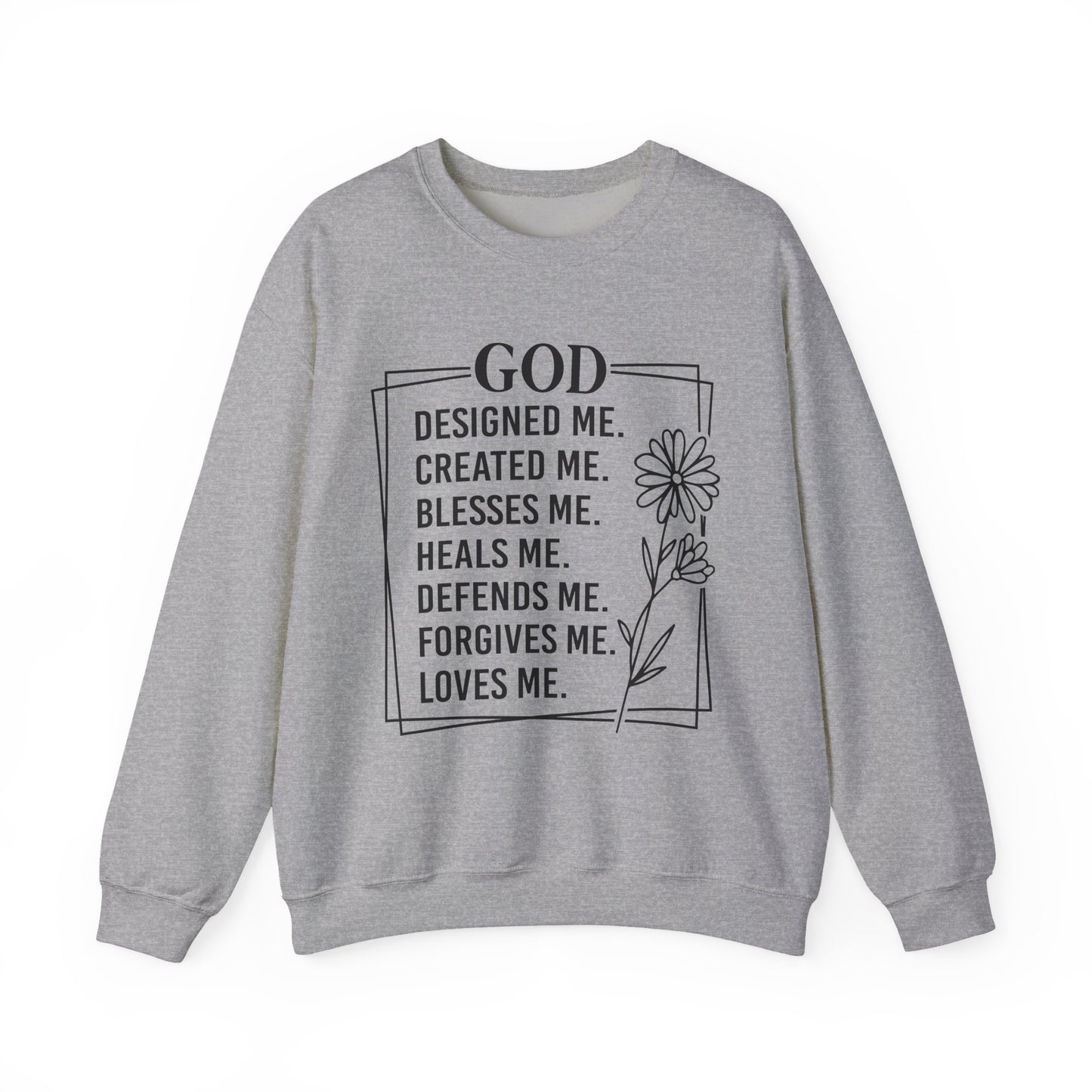 Inspirational God Faith Crewneck Sweatshirt
