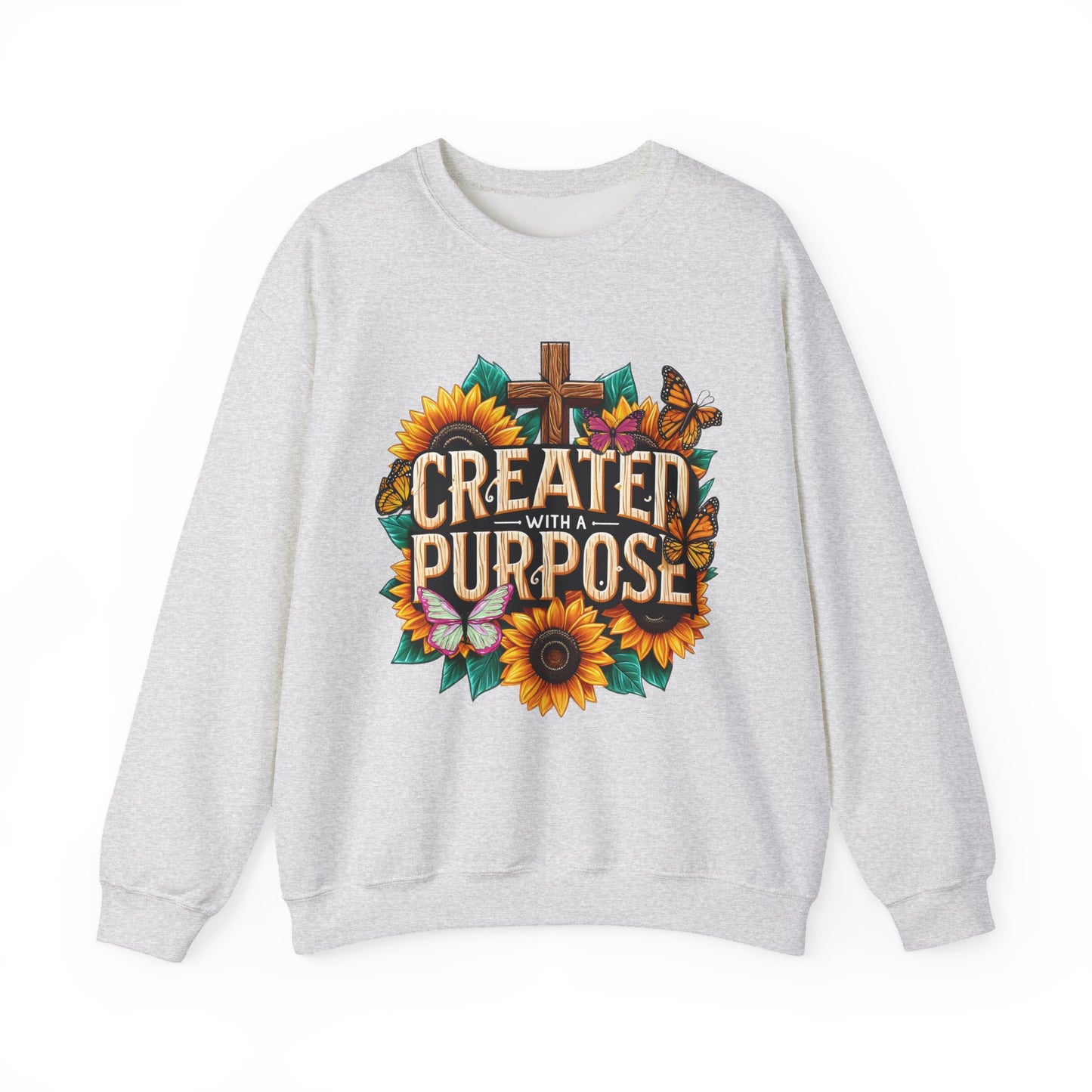Created Purpose Faith Crewneck Sweatshirt