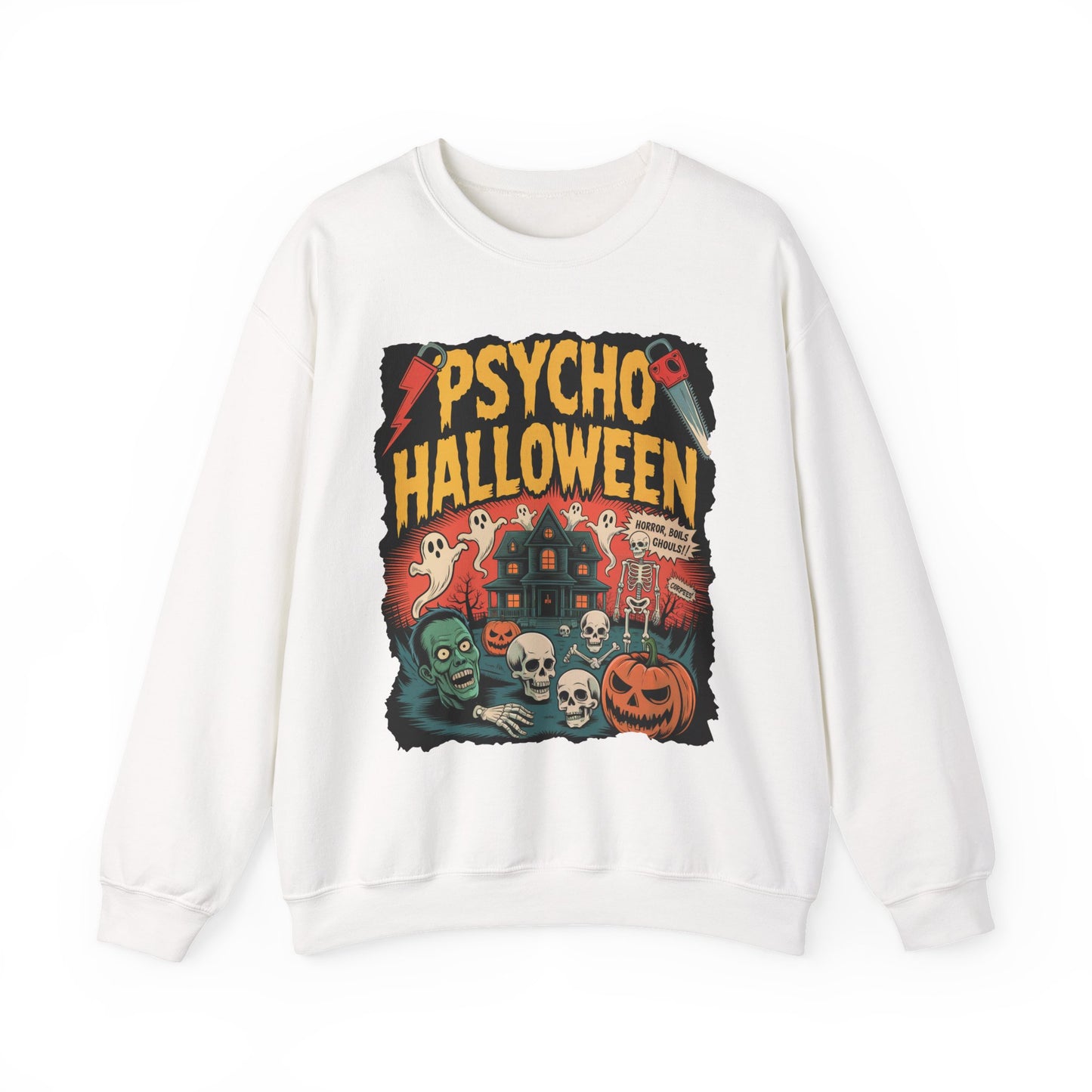 Psycho Halloween Crewneck Sweatshirt - Samberule
