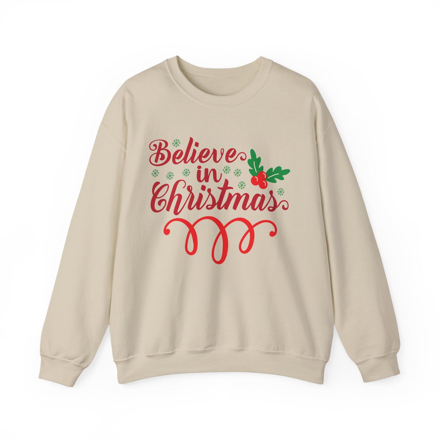 Believe in Christmas Crewneck Sweatshirt