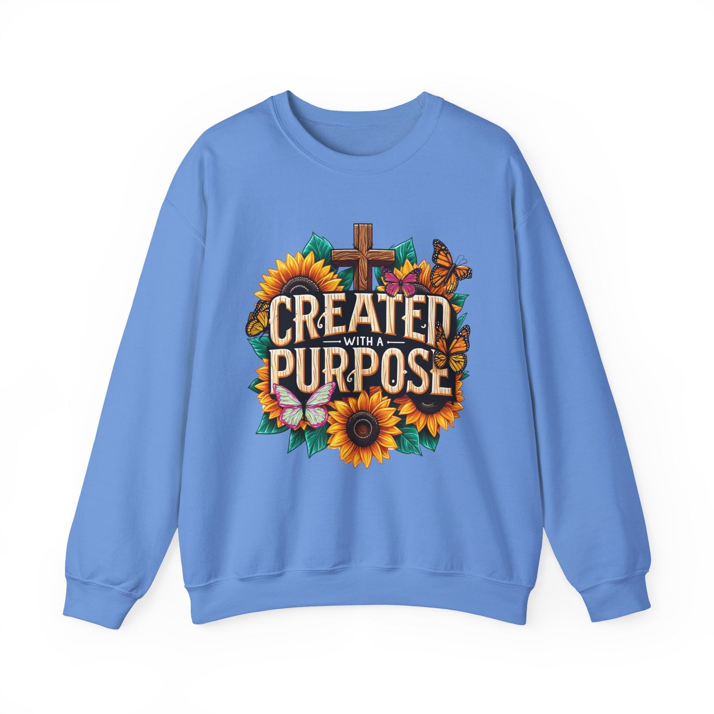Created Purpose Faith Crewneck Sweatshirt