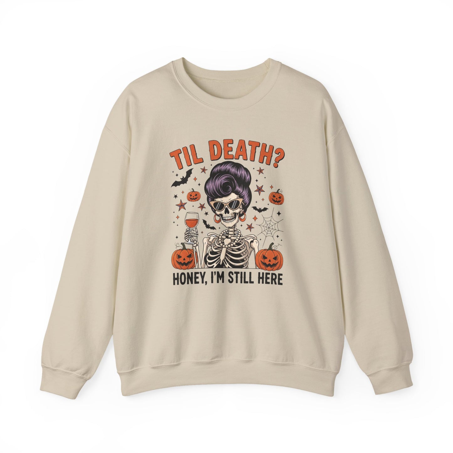 Spooky Vintage Style Halloween Crewneck Sweatshirt - Samberule