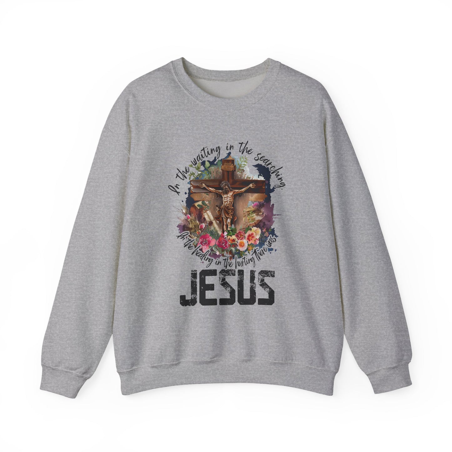 Spiritual Jesus Faith Crewneck Sweatshirt