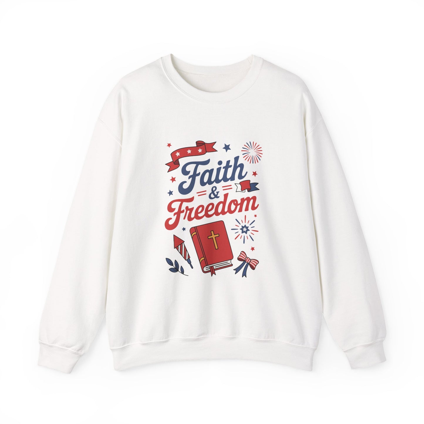 "Faith & Freedom" Faith Crewneck Sweatshirt