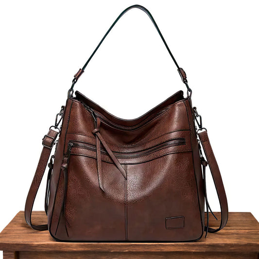 Judy - Vegan Leather Shoulder Bag - Samberule