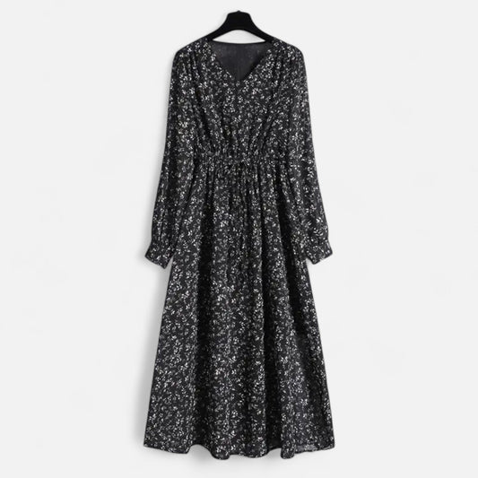 Women’s Autumn Chiffon Elegance Dress - Samberule