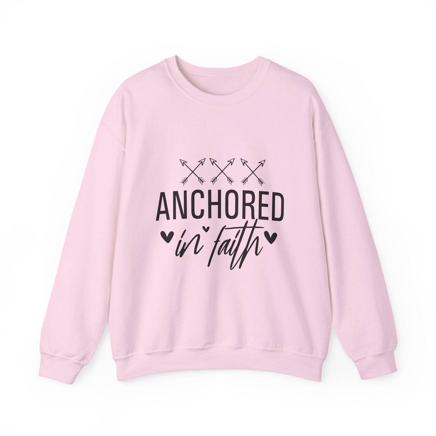 Anchored In Faith Crewneck Sweatshirt