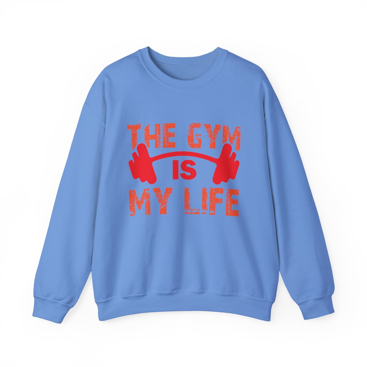 The Gym Is My Life Gym Crewneck Sweatshirt