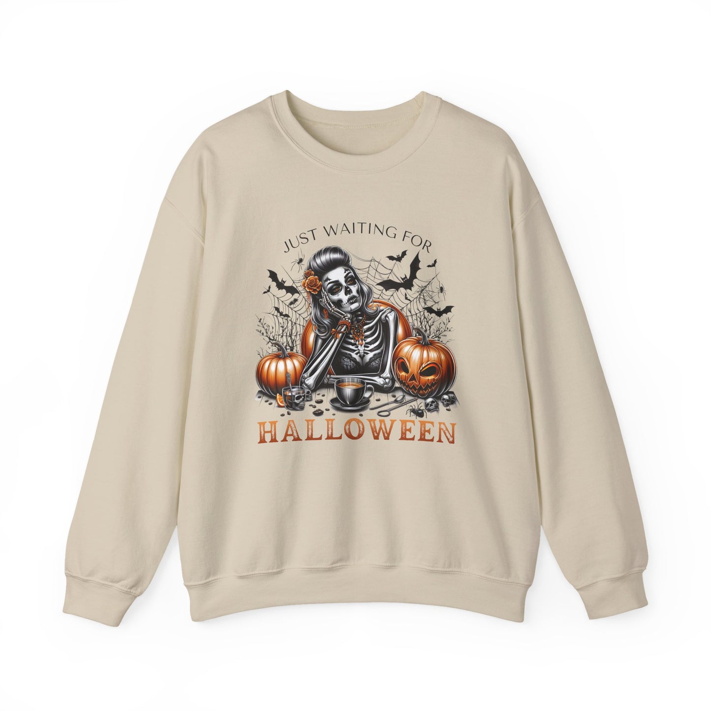 Halloween Skeleton Halloween Crewneck Sweatshirt - Samberule
