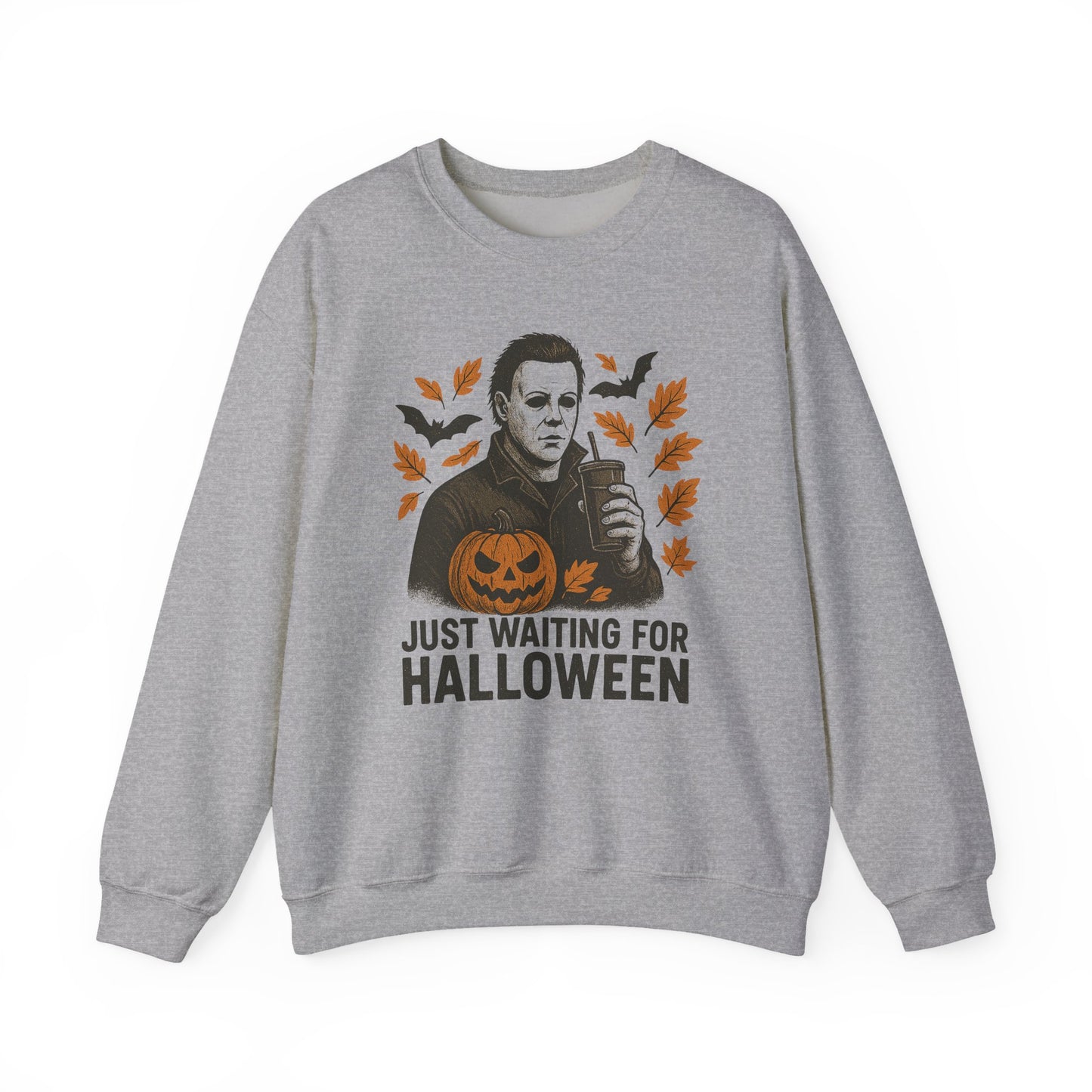 Just Waiting for Halloween Crewneck Sweatshirt - Samberule
