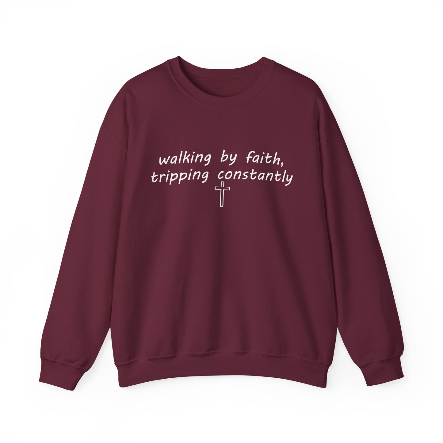 Inspirational Faith Crewneck Sweatshirt