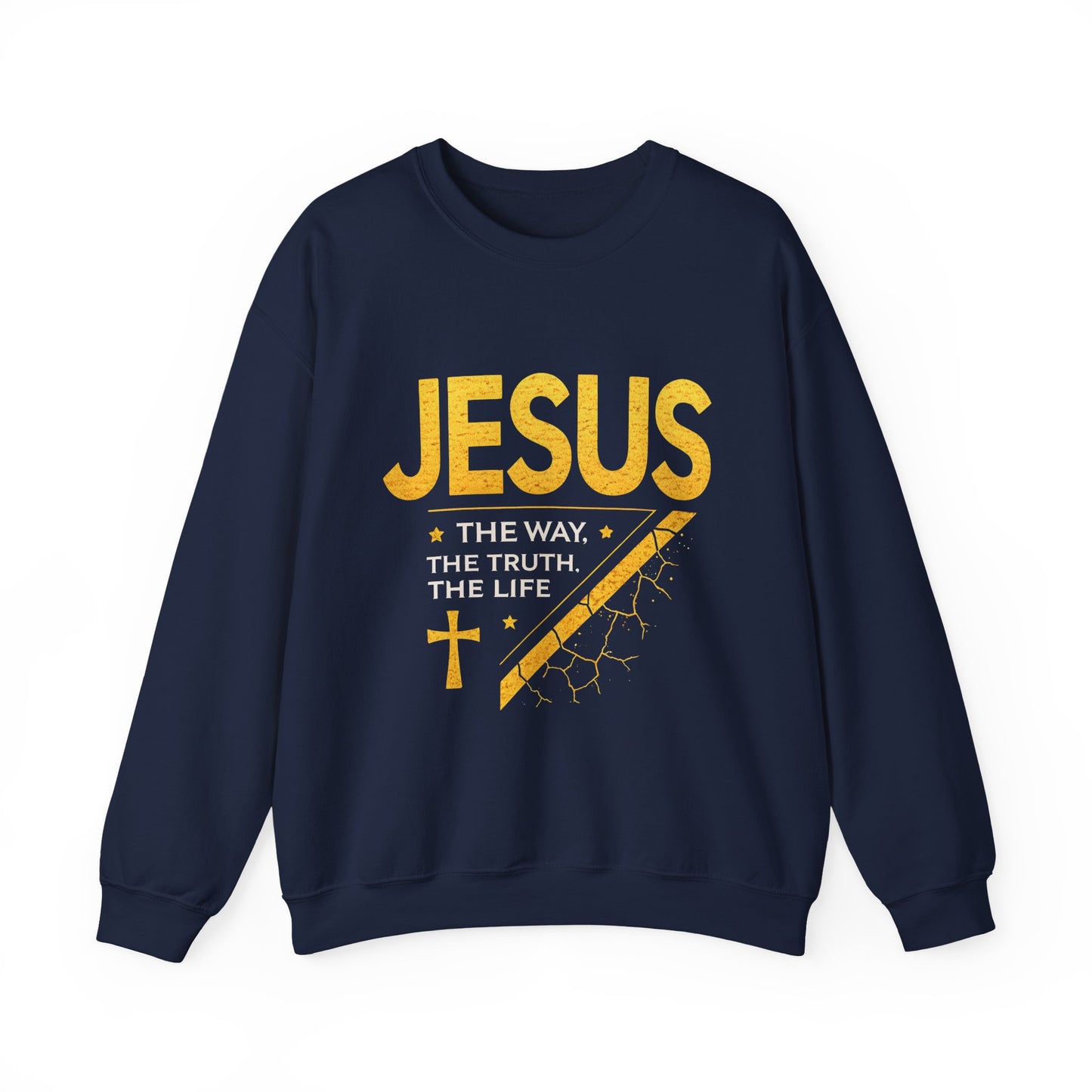 Jesus Inspirational Faith Crewneck Sweatshirt