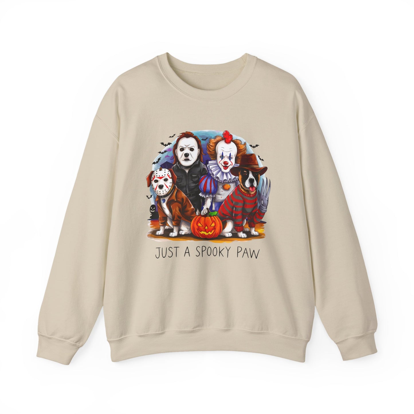 Spooky Dog Halloween Crewneck Sweatshirt - Samberule