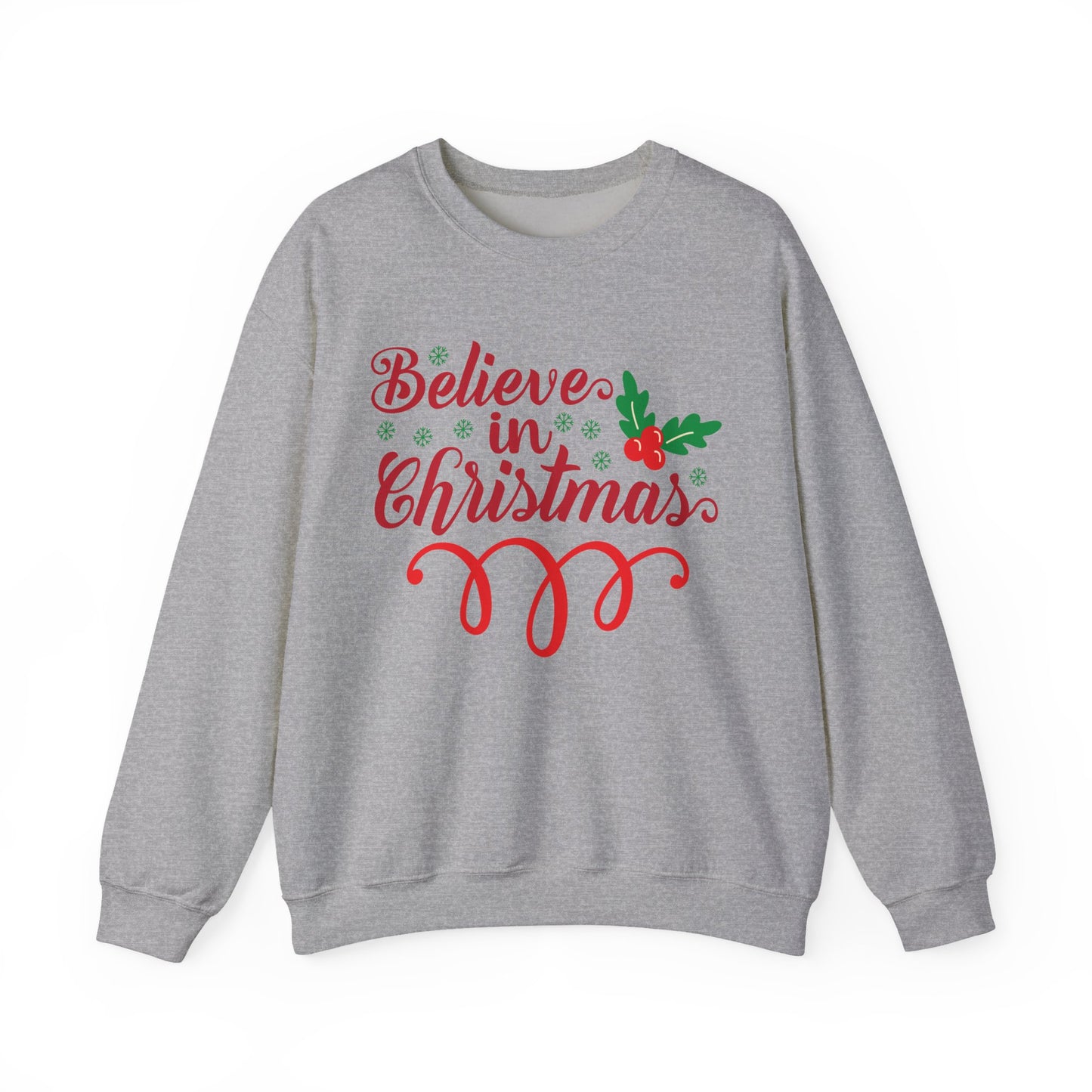 Believe in Christmas Crewneck Sweatshirt
