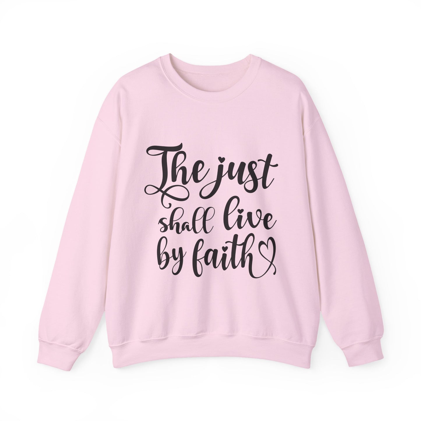 The Just Shall Live By Faith Crewneck Sweatshirt