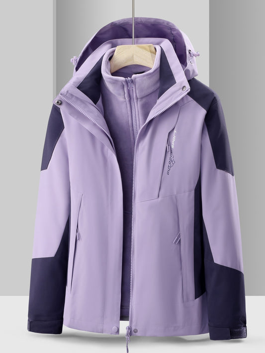 Erika | Women’s Ski Jacket – 3-in-1 Design with Inner Lining