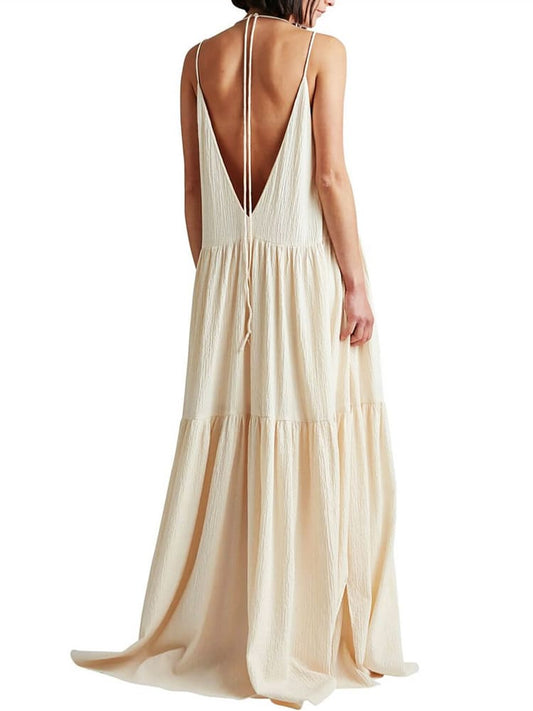Evelyn - Sleeveless Maxi Sundress - Samberule