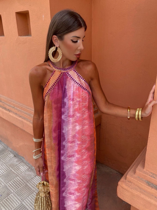 Luciana™ | Summer Dress with Gradient Coloring