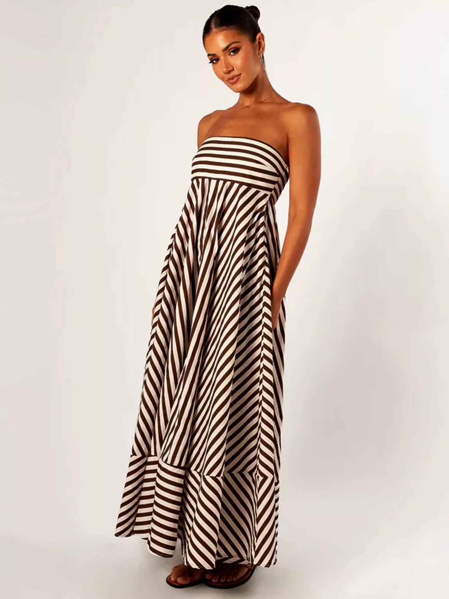 Claire - Strapless Maxi Dress - Samberule