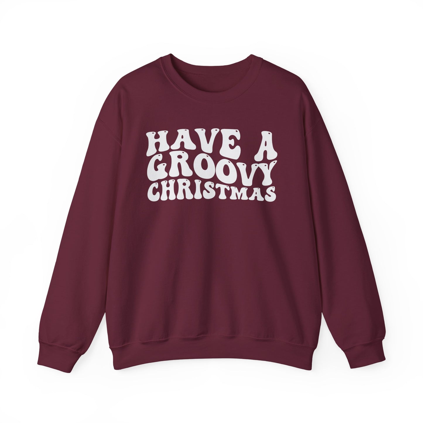 Have A Groovy Christmas Crewneck Sweatshirt