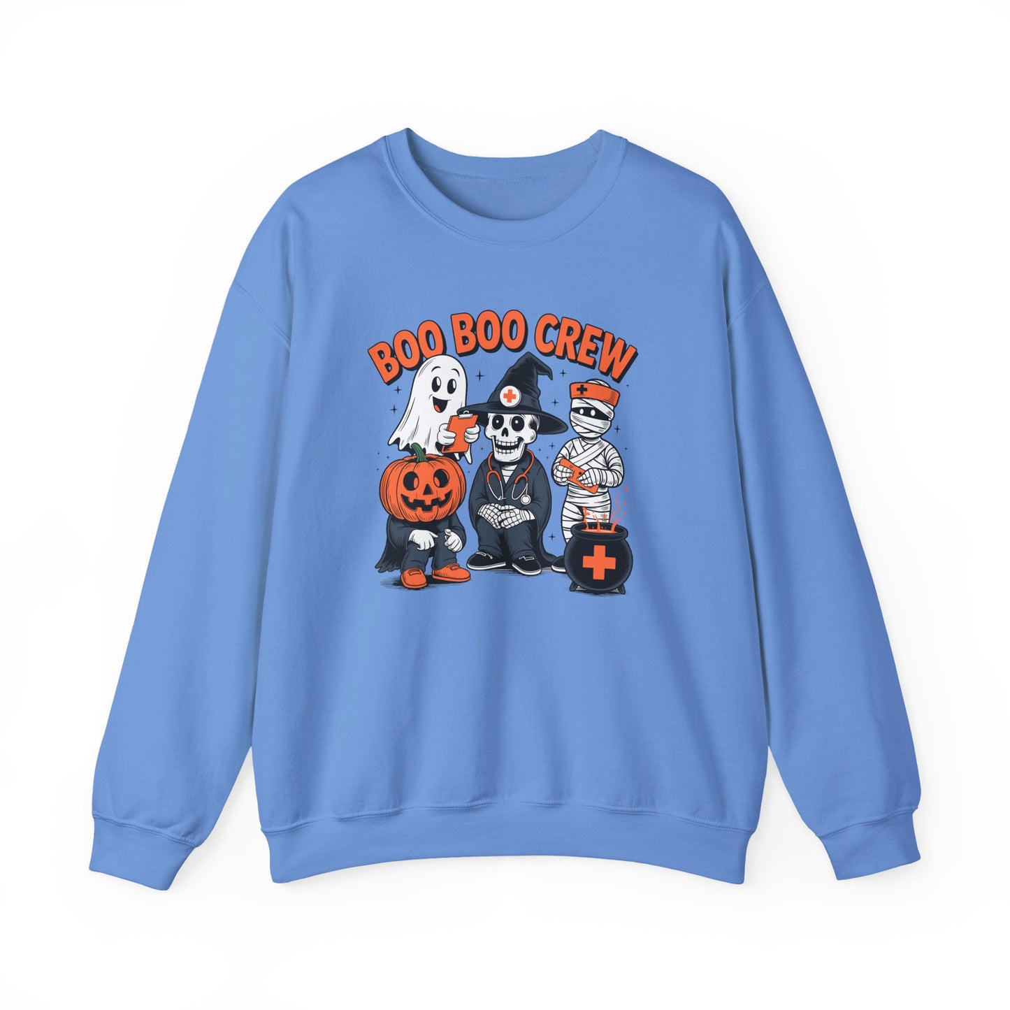 Boo Boo Crew Halloween Crewneck Sweatshirt - Samberule