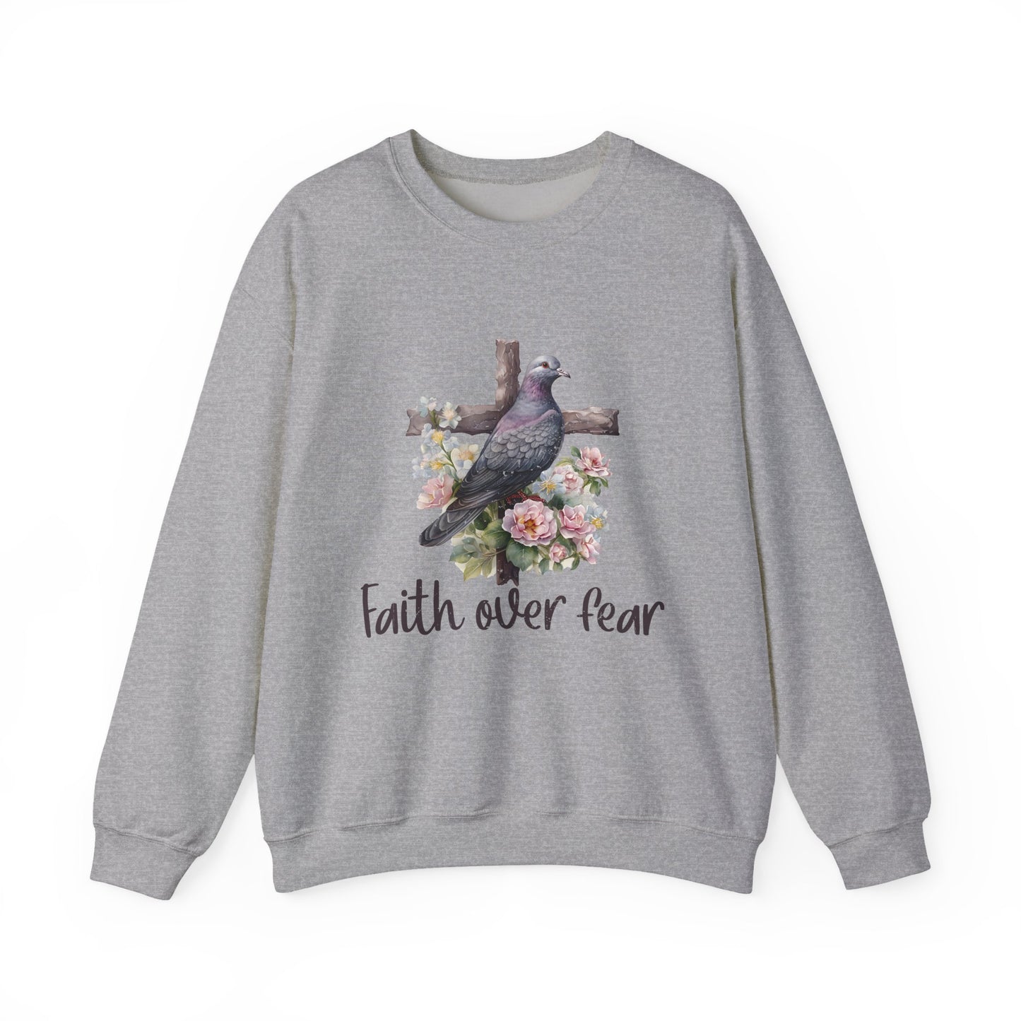 "Faith Over Fear" Faith Crewneck Sweatshirt