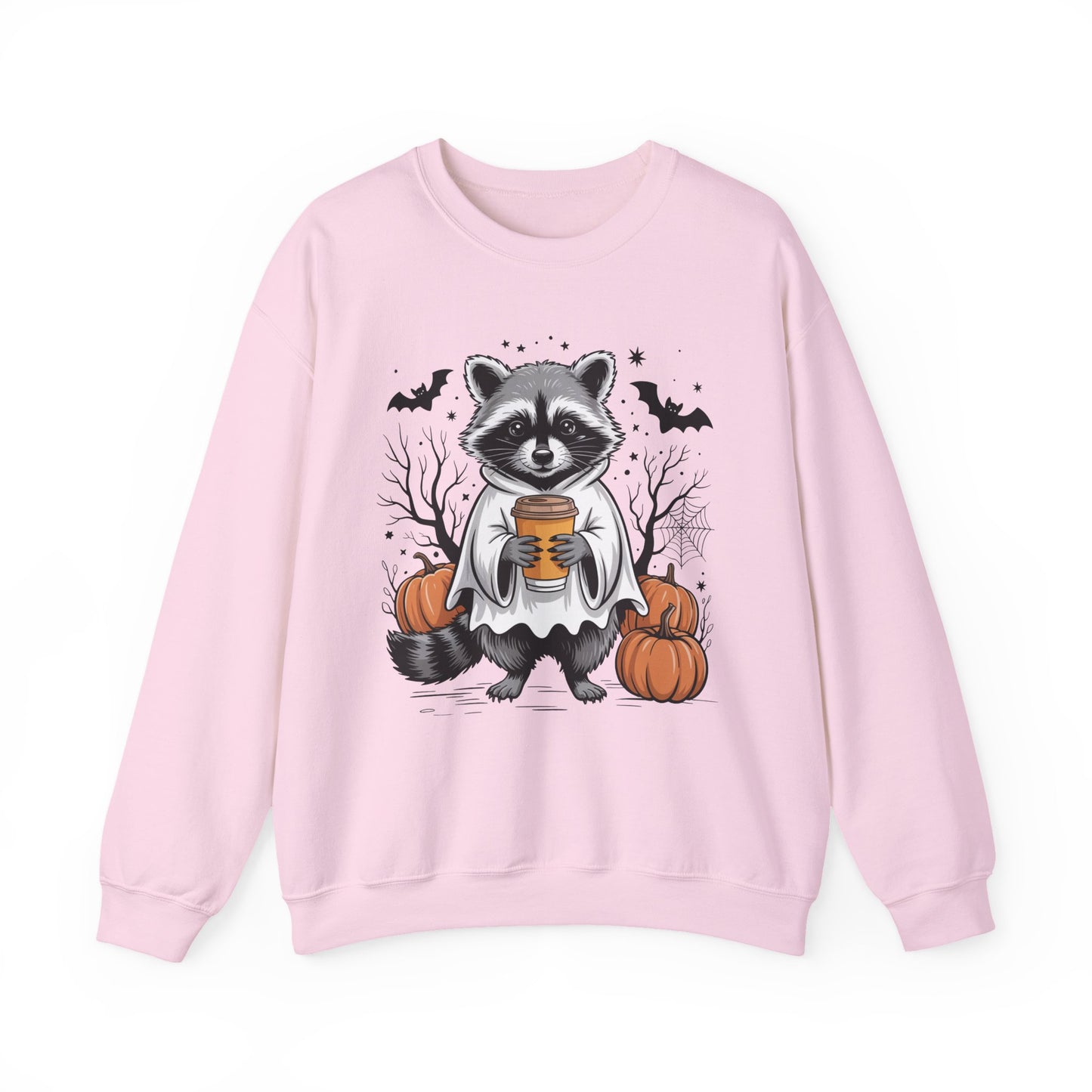 Raccoon Halloween Crewneck Sweatshirt - Samberule