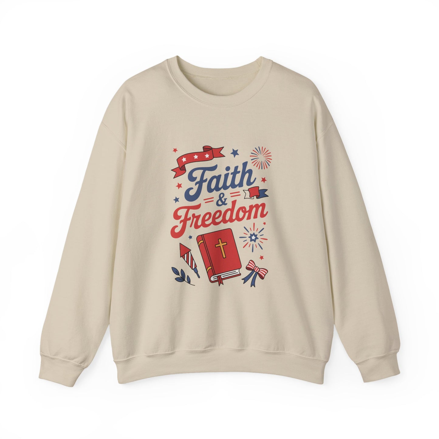 "Faith & Freedom" Faith Crewneck Sweatshirt