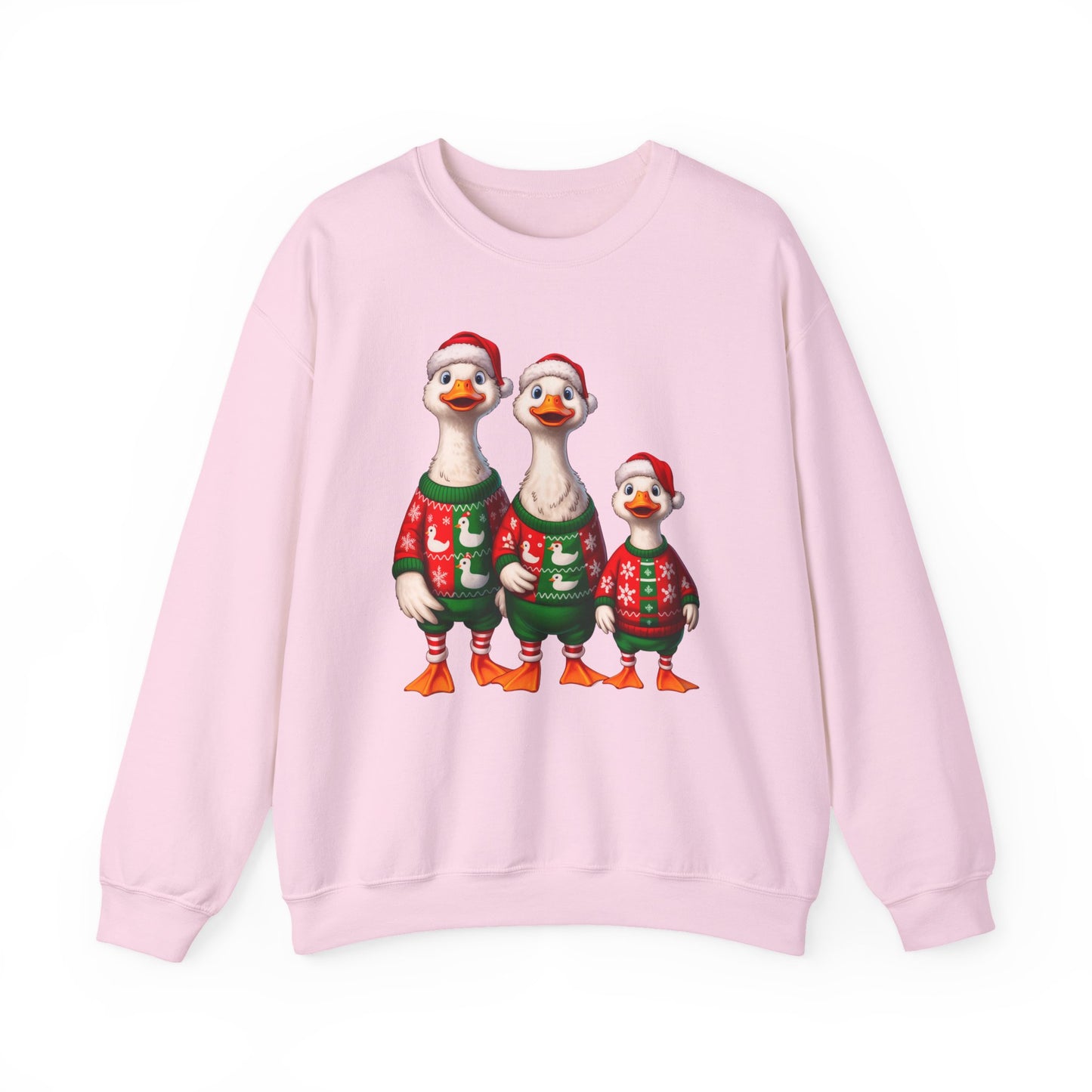 Three Duck Christmas Crewneck Sweatshirt