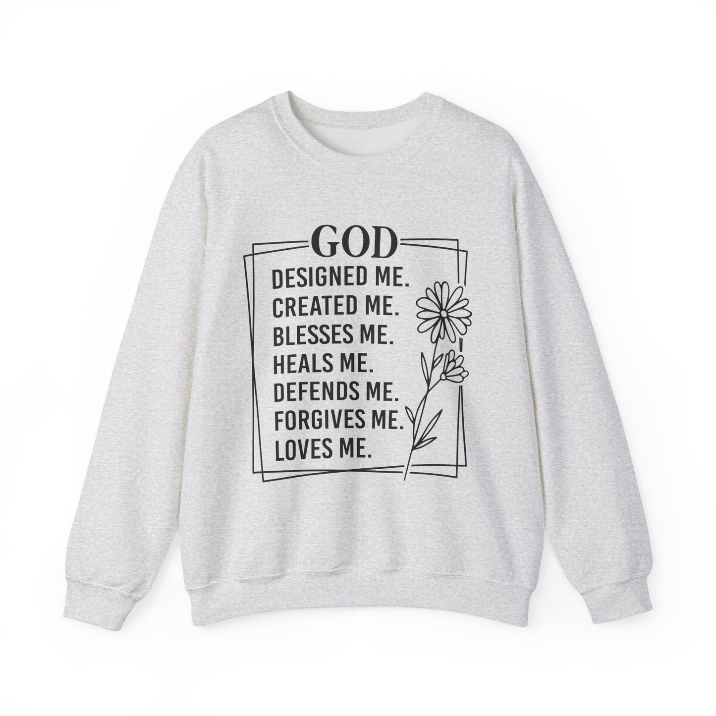 Inspirational God Faith Crewneck Sweatshirt