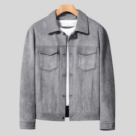 Vincent Suede Leather Jacket