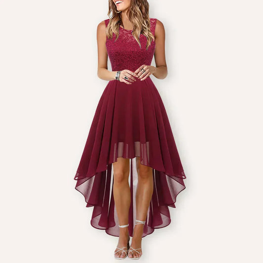 Alexis | Women Wedding Guest High Low Dress - Samberule
