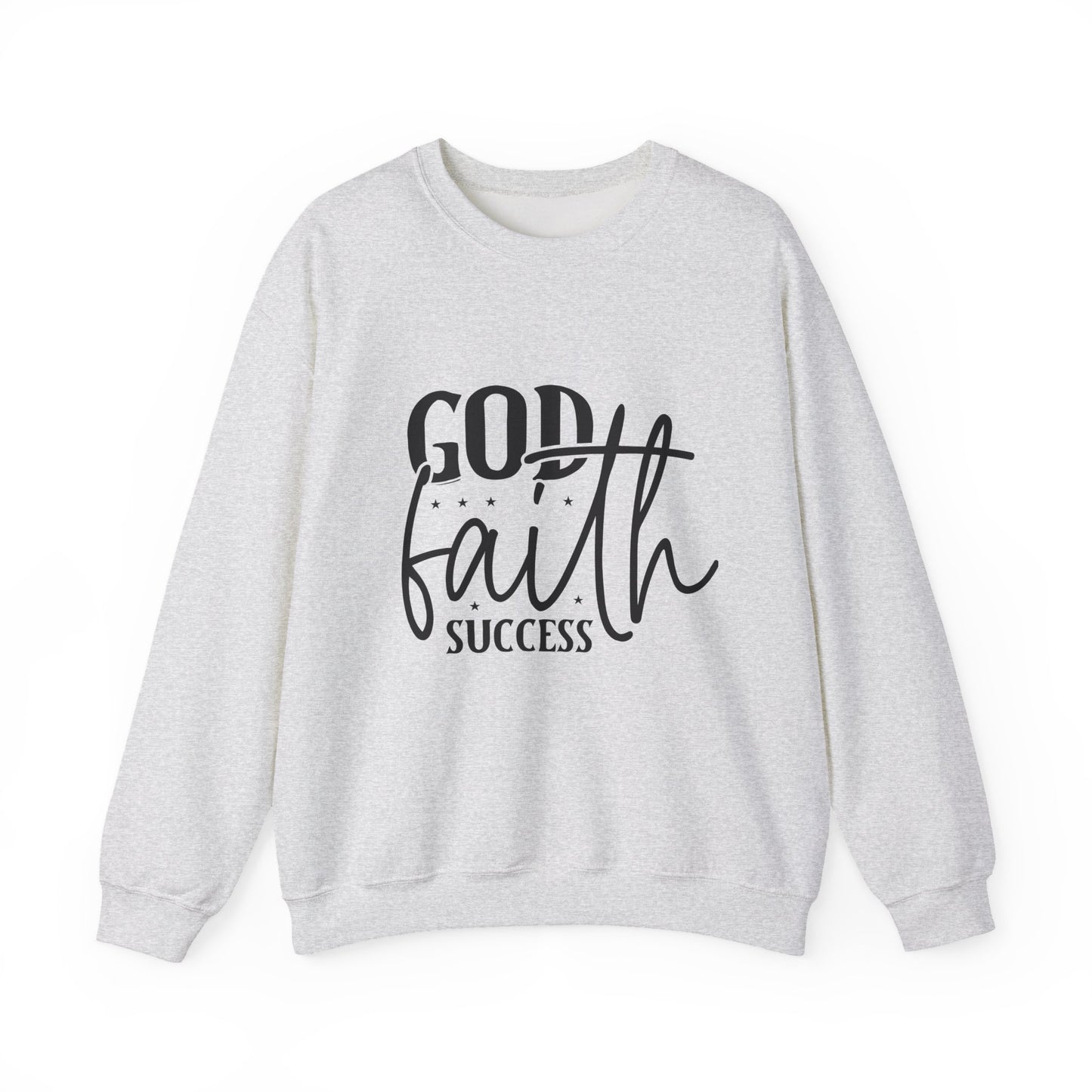 "God Faith Success" Faith Crewneck Sweatshirt