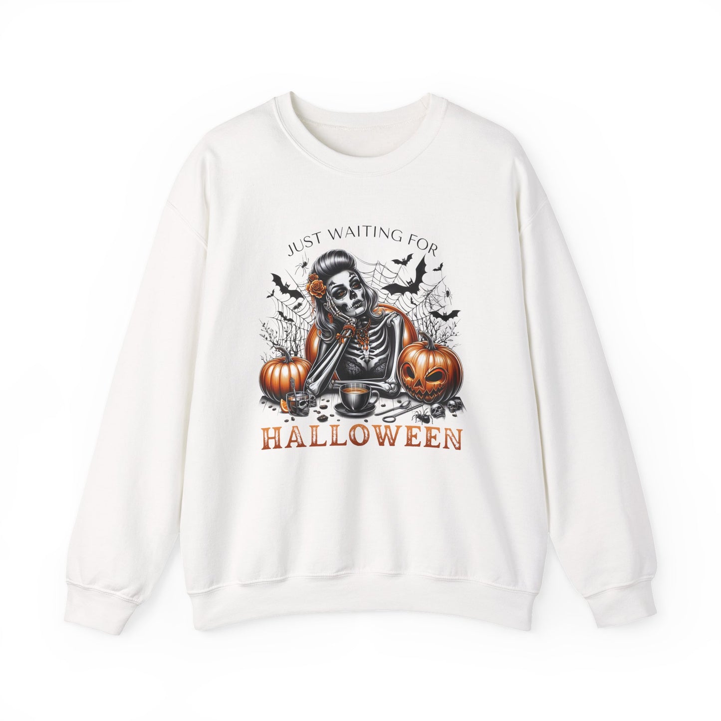 Halloween Skeleton Halloween Crewneck Sweatshirt - Samberule