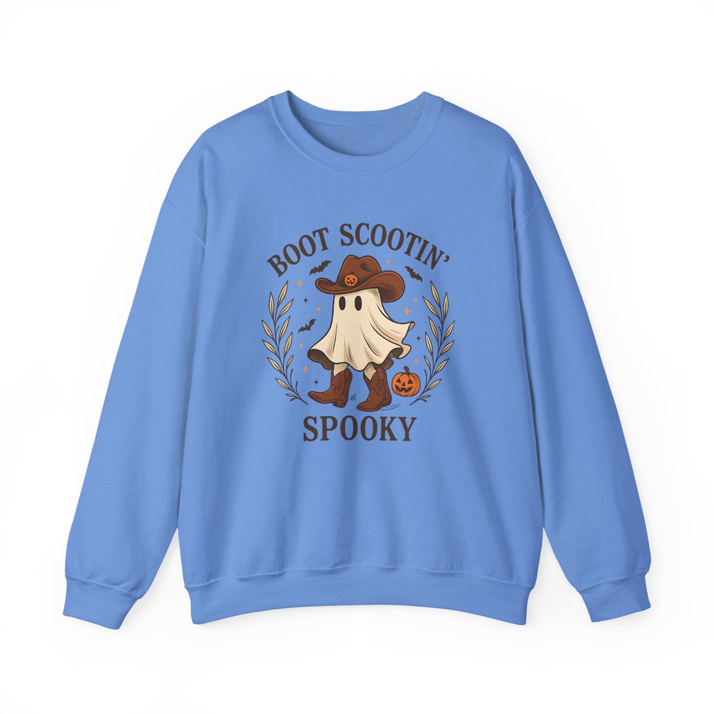 Boot Scootin Spooky Halloween Crewneck Sweatshirt - Samberule